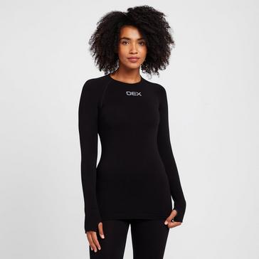 Black OEX Women's Barneo Base Long Sleeve Top