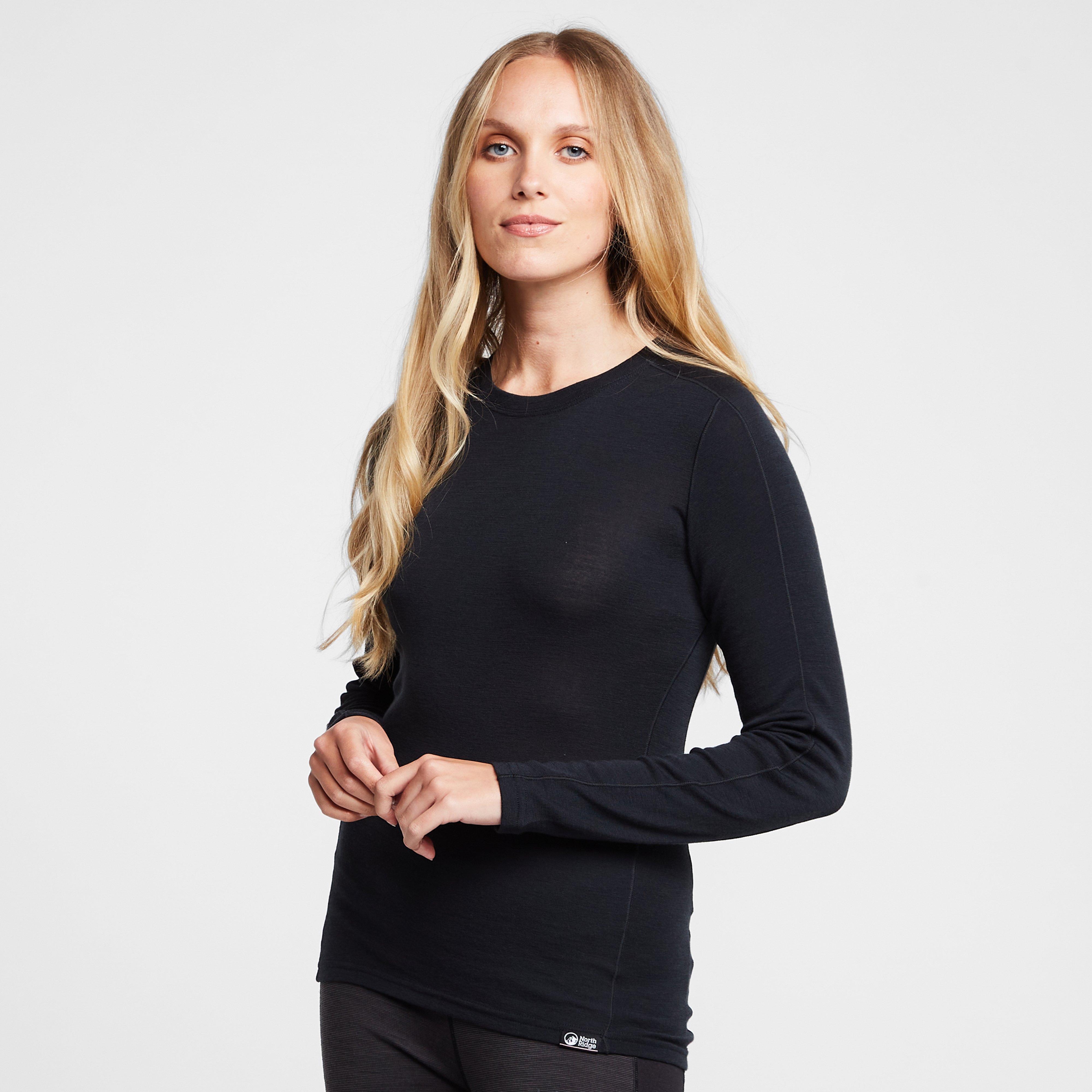 North Ridge North Ridge Womens Convect-200 Merino LS Top - Purple, Purple North Ridge North Ridge Womens Convect-200 Merino LS Top - Purple, Purple