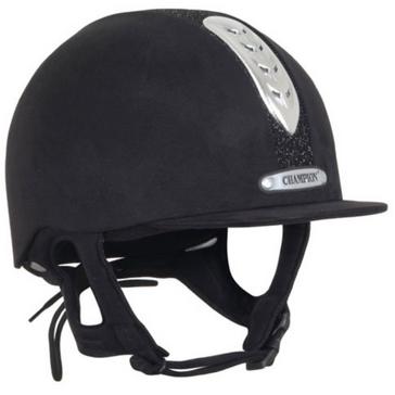 Black Champion Junior X-Air Dazzle Plus Riding Helmet
