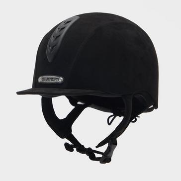 BLACK Champion Junior X-Air Plus Riding Hat