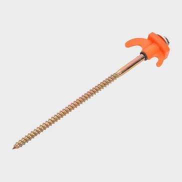 Orange HI-GEAR Screw Tent Pegs (Hexagonal Head)