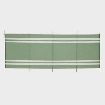 Green HI-GEAR 5-Pole Wooden Windbreak