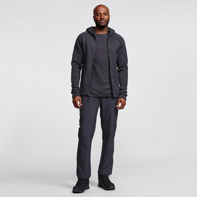 North Ridge Men s Atlas Textured Fleece dark grey