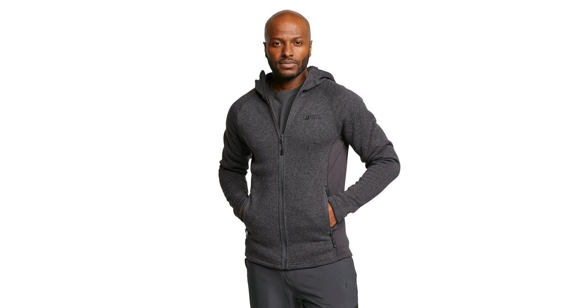 North Ridge Men's Atlas Textured Fleece (dark grey)