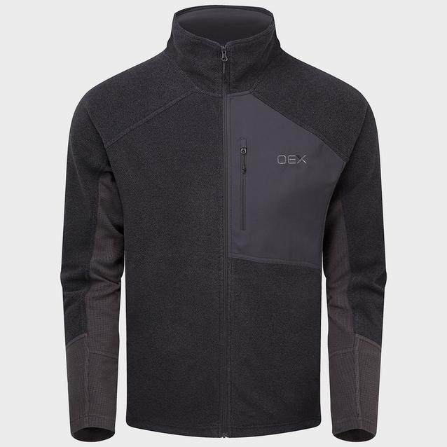 OEX Men's Igneous Stretch 250 Fleece Jacket | Blacks