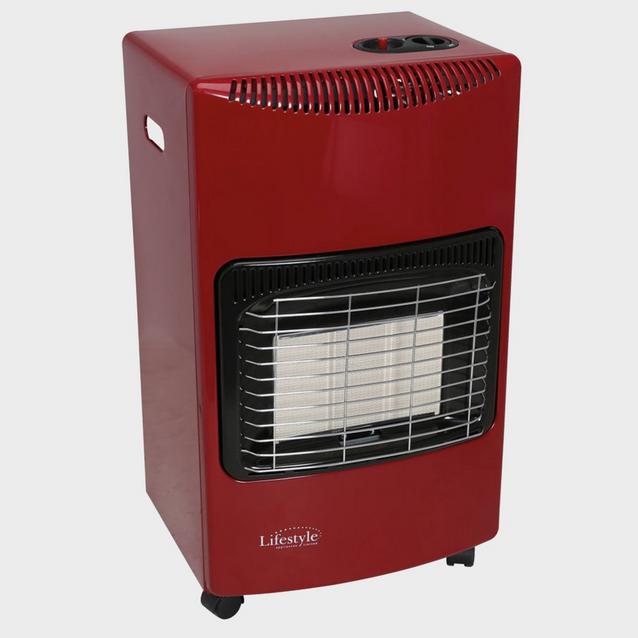 Quest Large Gas Cabinet Heater (Fire Red) | Millets