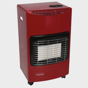Red Quest Large Gas Cabinet Heater (Fire Red)