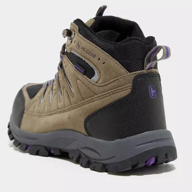 Details about   Hi Gear Kinder II Girls Grey/Purple Size Walking Boots Size UK 1 