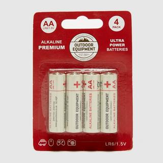 AA 4 Pack Alkaline Batteries