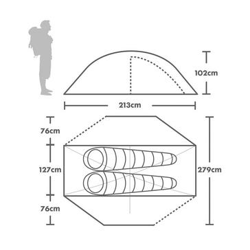 Grey MSR Elixir™ 2 Tent