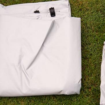 White COLEMAN FastPitch™ Event Shelter L Sunwall