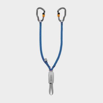 Blue Petzl Scorpio Vertigo Via Ferrata Lanyard