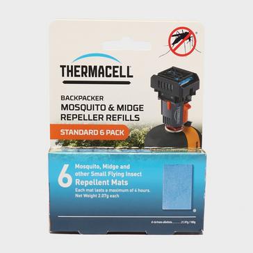 Assorted THERMACELL Backpacker Mosquito Repellent Refills Mats (6 Pack)