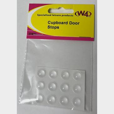 Clear W4 Cupboard Door Stops (12 Pack)