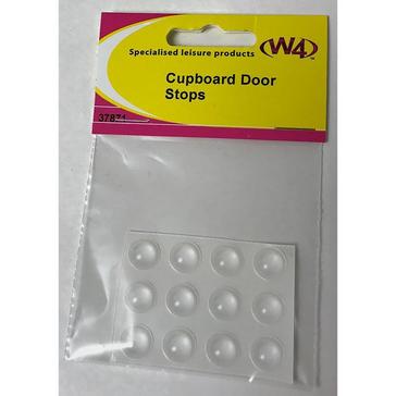 Clear W4 Cupboard Door Stops (12 Pack)