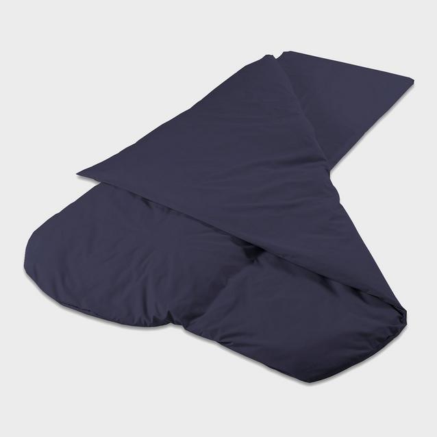 Duvalay Compact Dual Season Sleeping Bag (Navy) Blacks