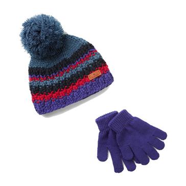 Multi HI-GEAR Kids' Hat and Glove Set
