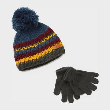 Multi HI-GEAR Kids' Hat and Glove Set