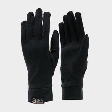 Black North Ridge Convect Merino Gloves