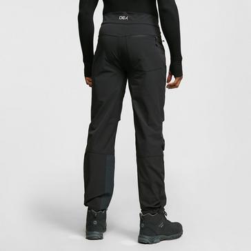 Black OEX Men's Strata Softshell Trouser (Short length)