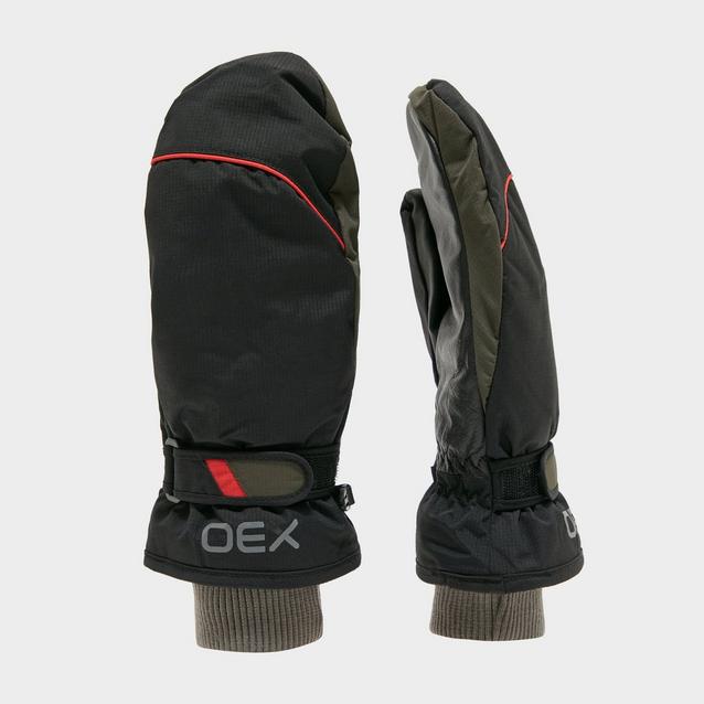 Black OEX Summit Waterproof Mitts image 1