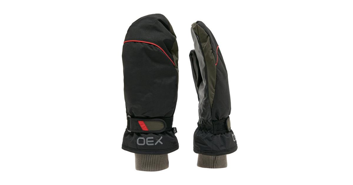 OEX Summit Waterproof Mitts Blacks