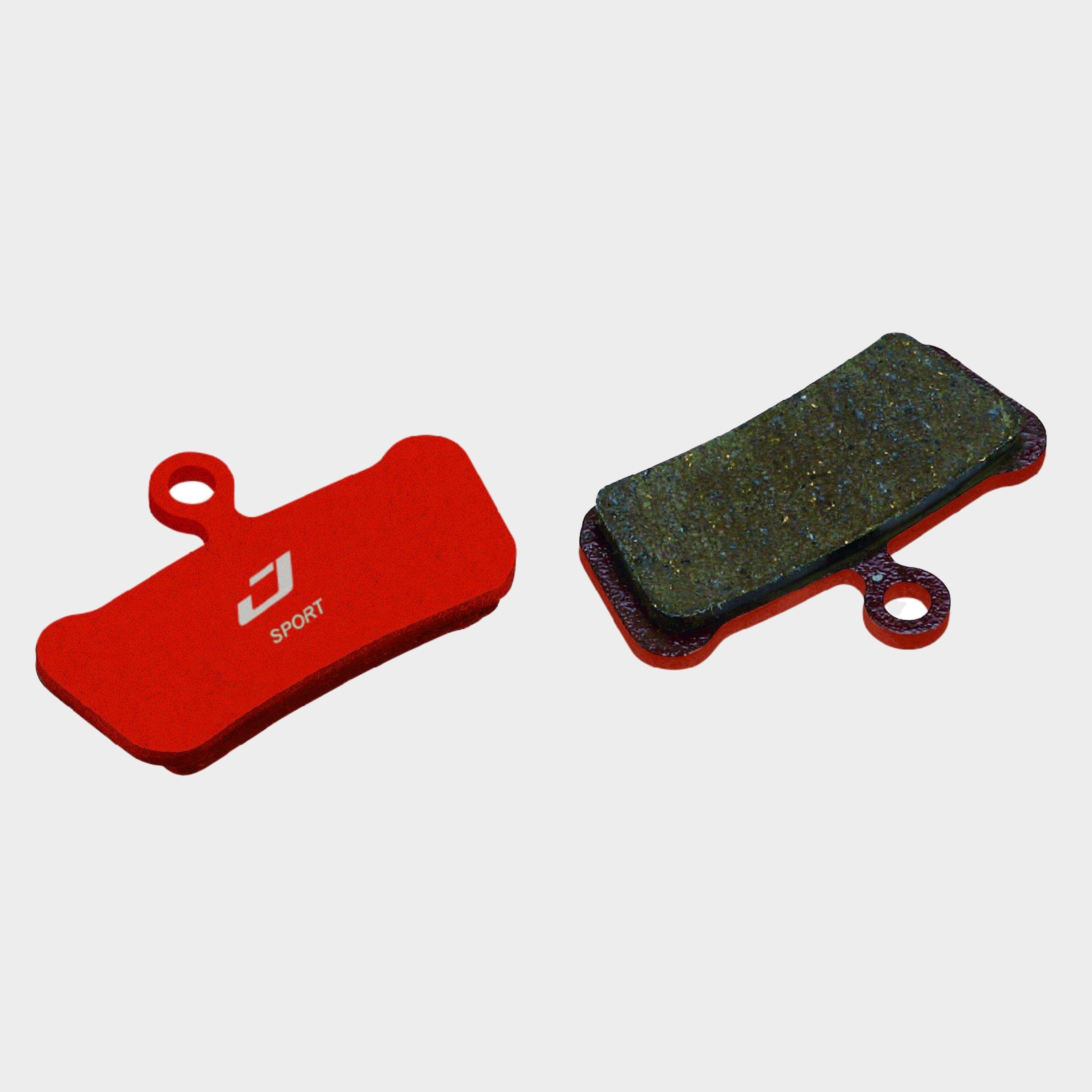 Image of Jagwire Sport Semi-Metallic Disc Brake Pads - Sram Guide - Red/Red, Red/Red