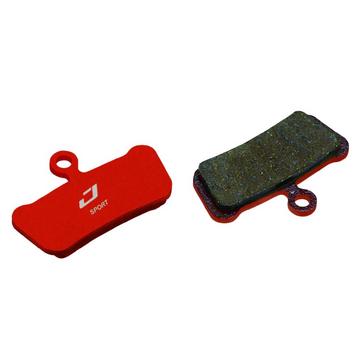 Red Jagwire Sport Semi-Metallic Disc Brake Pads - SRAM GUIDE