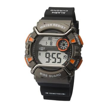 Black Limit Men's Active Digital Watch