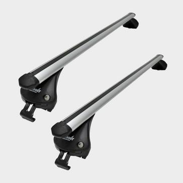 Silver Summit Premium Integrated Rails Roof Bars – 1.15m