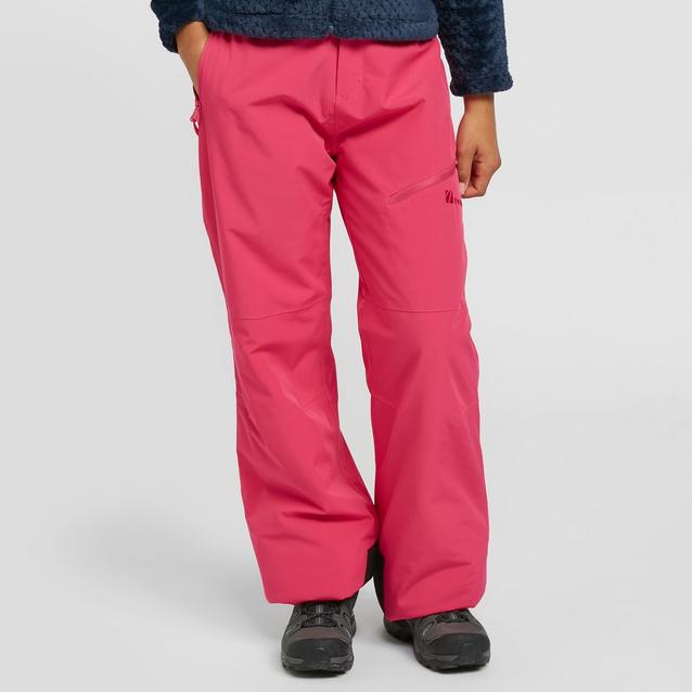Pink The Edge Kids' Vail Stretch Salopettes image 1