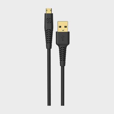 Black Scosche syncABLE™ HD EZTIP 4ft (Micro USB)