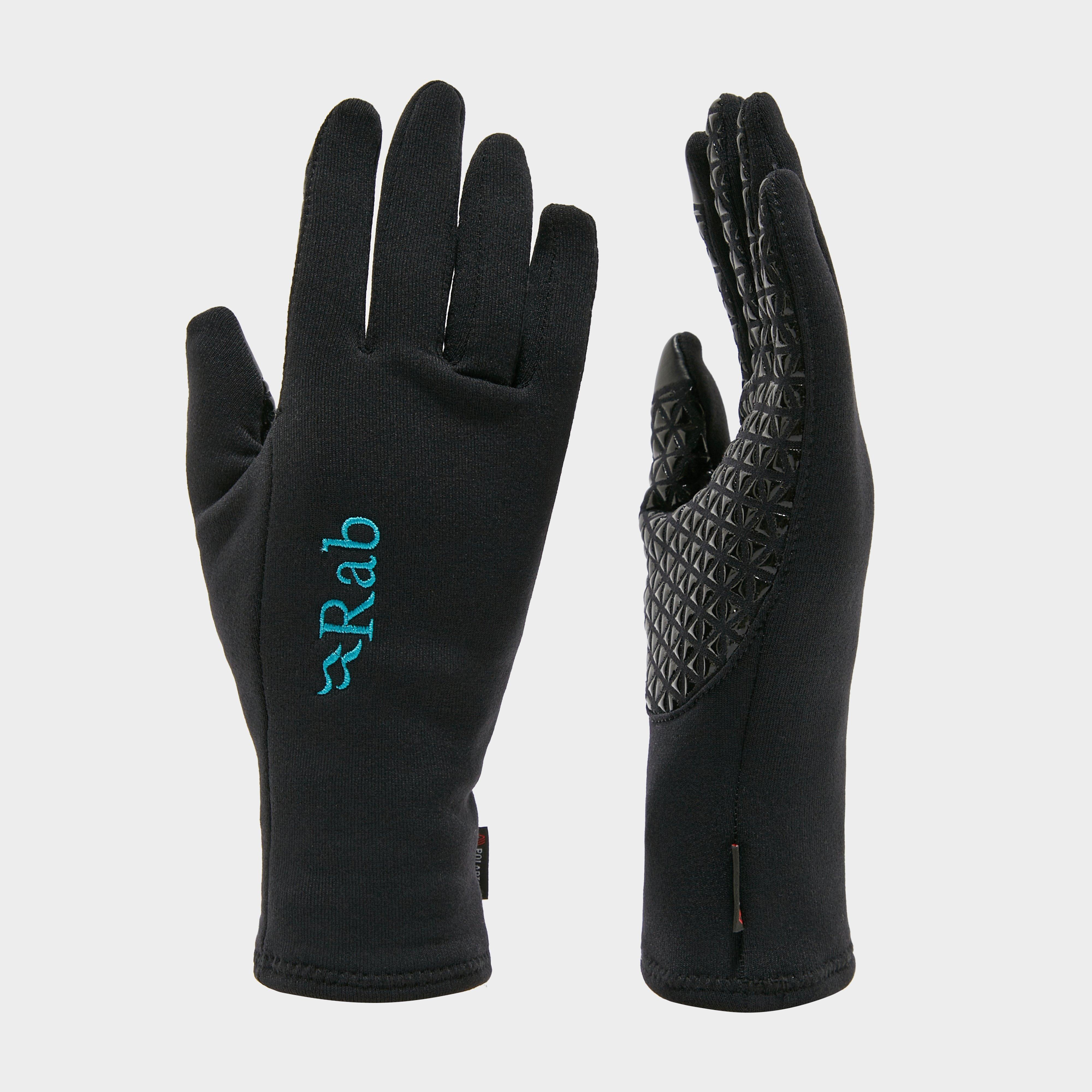 Rab Rab Womens Power Stretch Contact Grip Gloves - N/A, N/A Rab Rab Womens Power Stretch Contact Grip Gloves - N/A, N/A