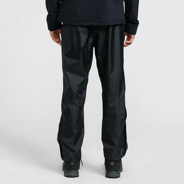 BLACK Rab Men's Downpour Waterproof Pants