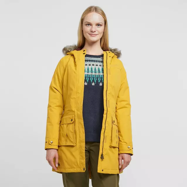 Ladies mustard hot sale regatta coat