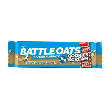 Clear Battle Oats Protein Flapjack 70g (Cookies & Cream)