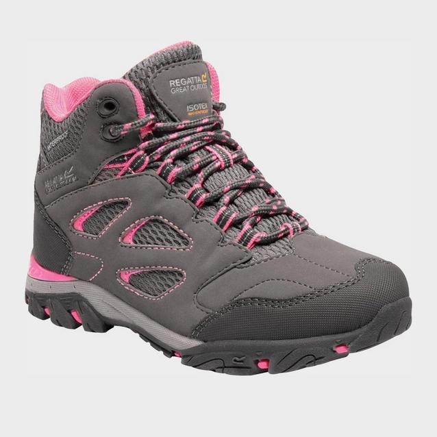 Regatta Kids Holcombe Iep Mid Boots Blacks
