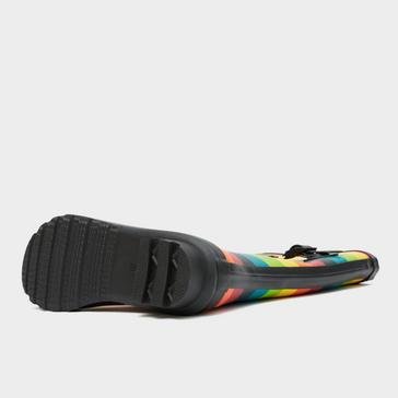 Multi COTSWOLD Multicoloured Rainbow Jnr Wellington Boots