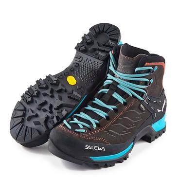 Brown Salewa Women's Mountain Trainer Mid GORE-TEX® Walking Boots