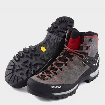 Grey Salewa Men's Mountain Trainer Mid GORE-TEX® Walking Boots