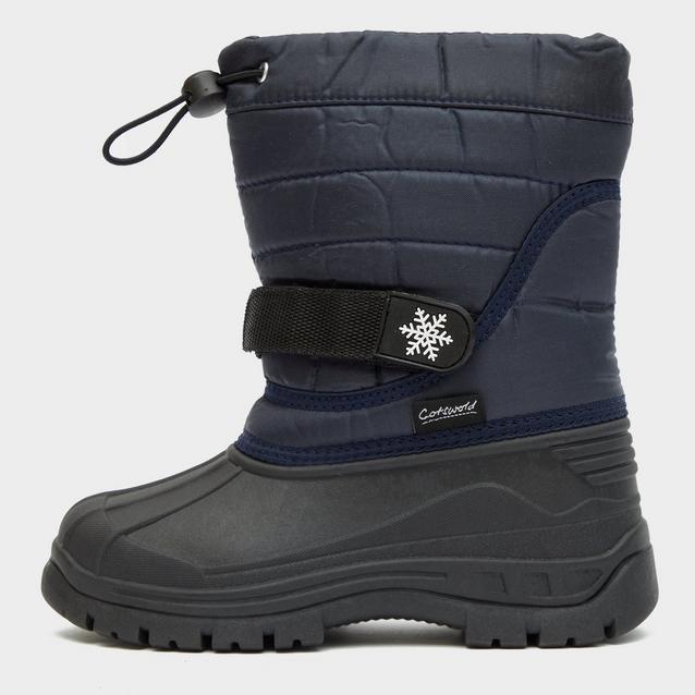 Navy COTSWOLD Kids' Icicle Snow Boot image 1