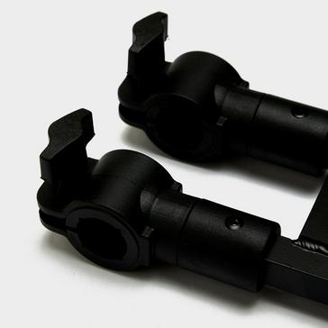 Black Westlake Extra-Long Dual Umbrella Bracket