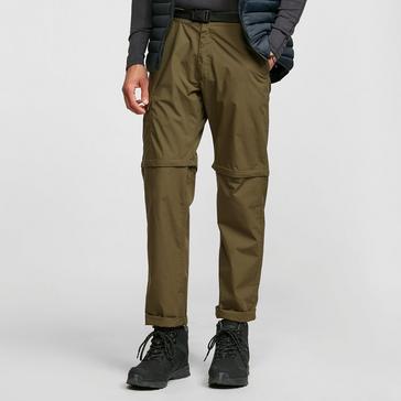 Green HI-GEAR Men's Nebraska II Zip-Off Walking Trousers