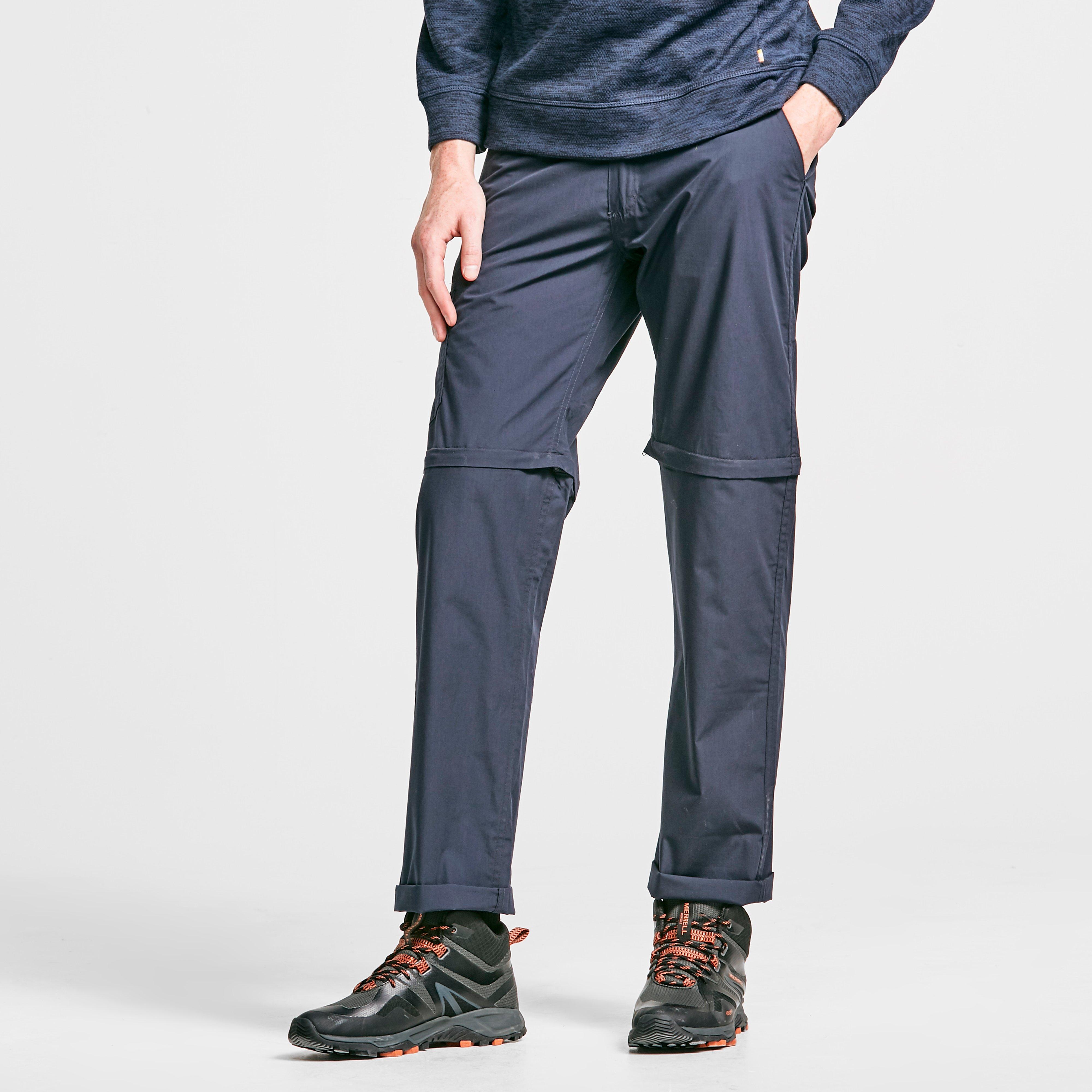 navy walking trousers