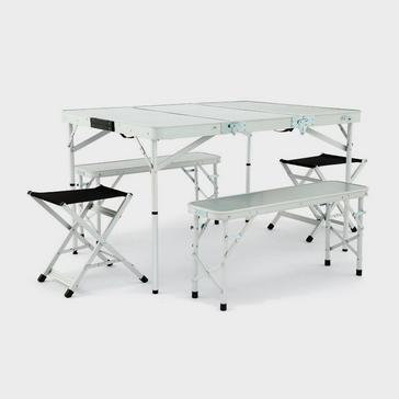 Silver HI-GEAR Elite Picnic Table Set
