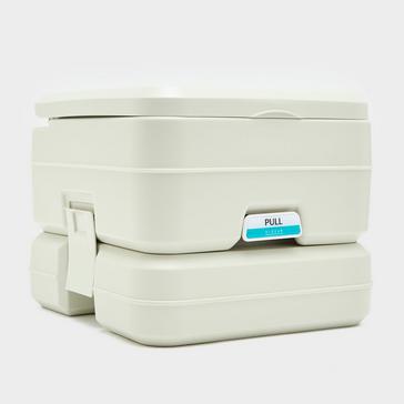 White HI-GEAR Portable Flush Toilet