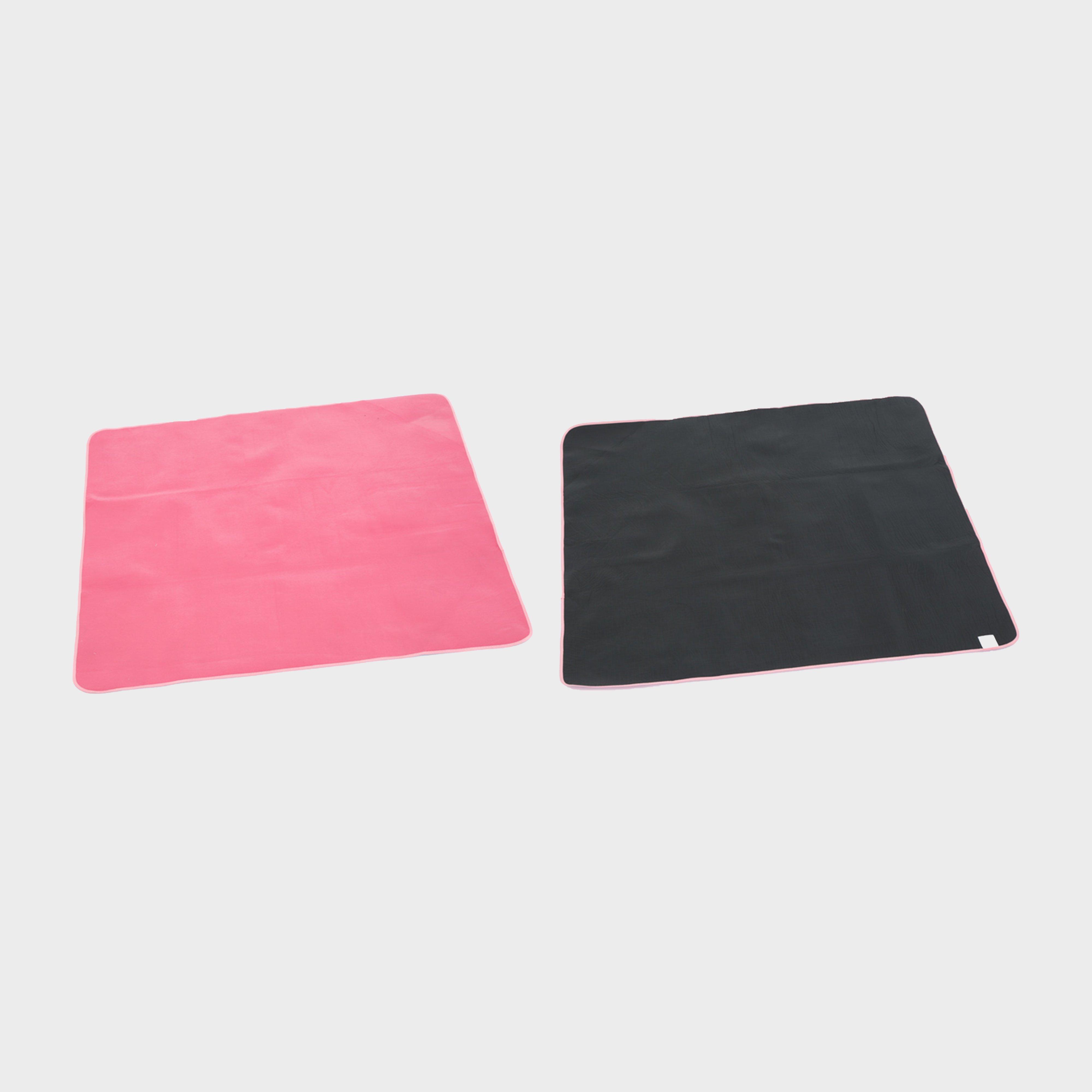 Freedomtrail Freedomtrail CARSON FLEECE PICNIC BLANKET - Black/Pink, Black/Pink Freedomtrail Freedomtrail CARSON FLEECE PICNIC BLANKET - Black/Pink, Black/Pink