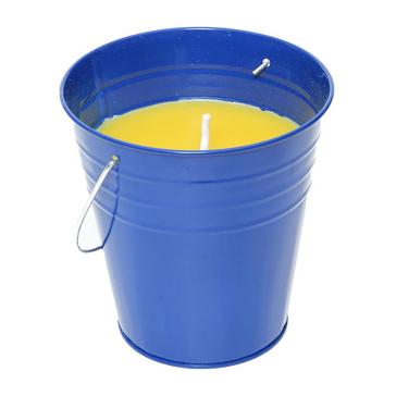 Blue HI-GEAR Citronella Bucket Candle