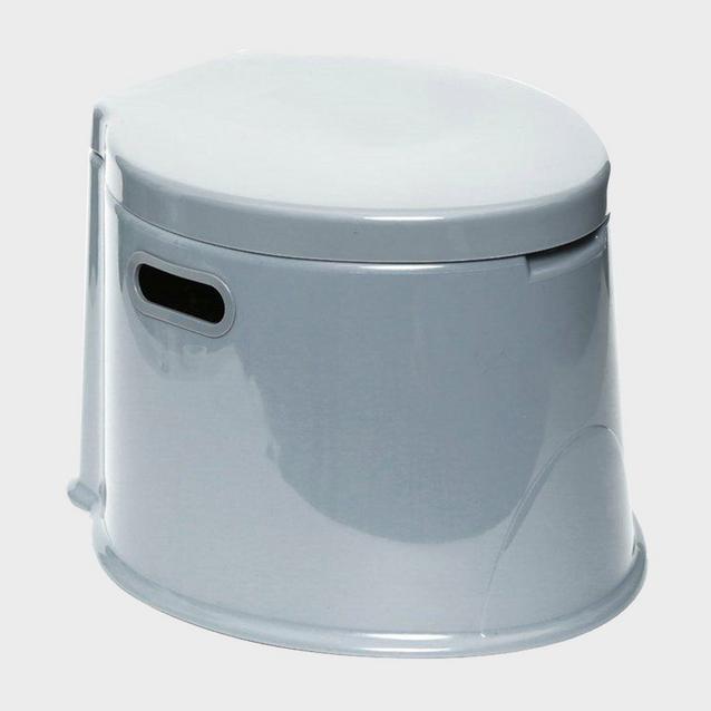 Grey HI-GEAR Portable Camping Toilet image 1