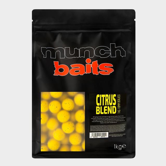 Yellow Munch Citrus Blend Boilies 18mm 1kg image 1